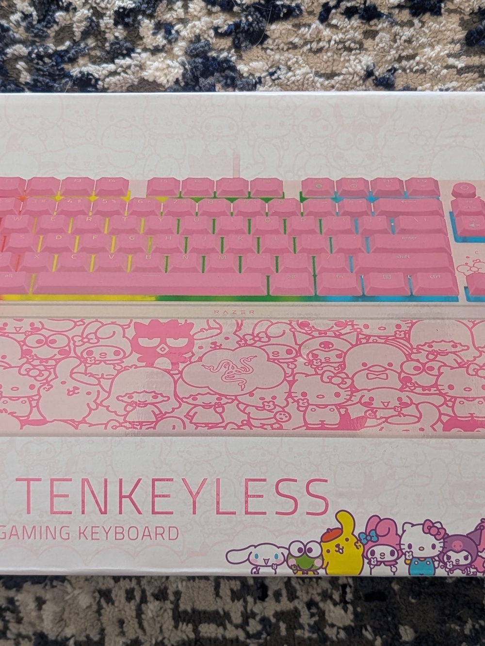 Razer Ornata V3 TKL Gaming Keyboard - Hello Kitty & Friends Edition